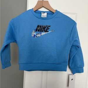 Nike Girls Blue Sweatshirt